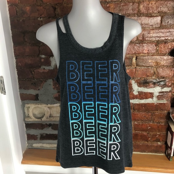 Chaser Tops - Beer Garden Chaser Graphic Tee XS D159